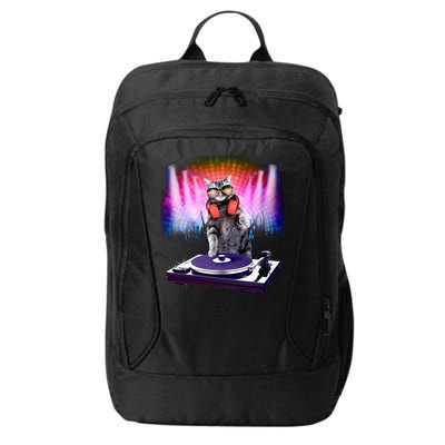 DJ Cat Turntable Mixer City Backpack