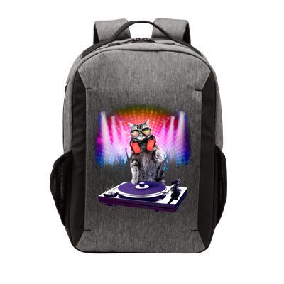 DJ Cat Turntable Mixer Vector Backpack