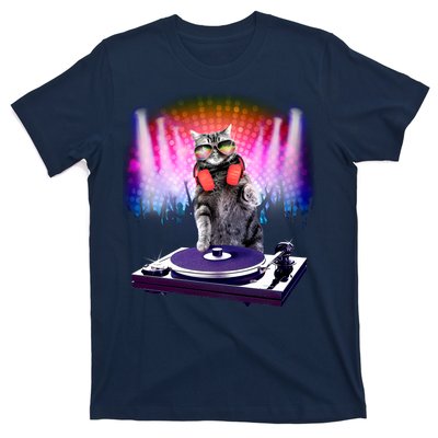 DJ Cat Turntable Mixer T-Shirt