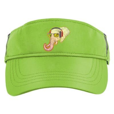 DJ Elephant Adult Drive Performance Visor