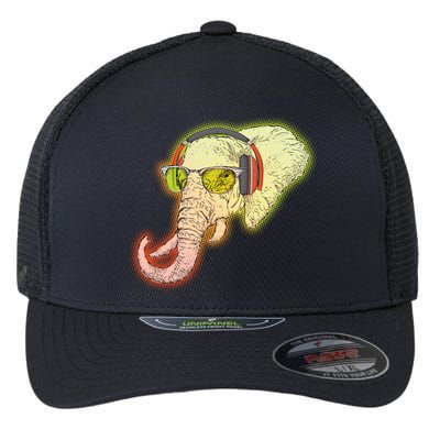 DJ Elephant Flexfit Unipanel Trucker Cap