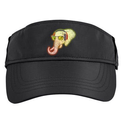 DJ Elephant Adult Drive Performance Visor