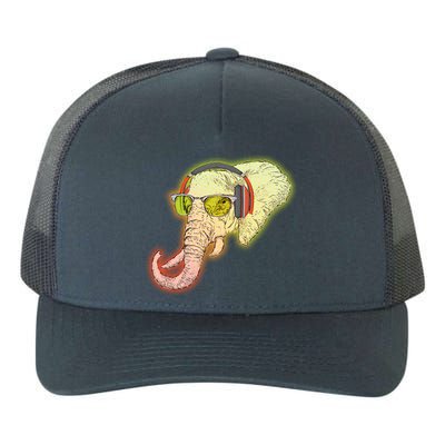 DJ Elephant Yupoong Adult 5-Panel Trucker Hat