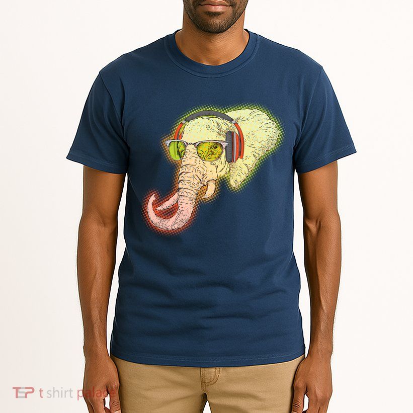 DJ Elephant Tall T-Shirt