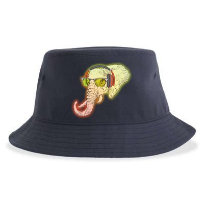 DJ Elephant Sustainable Bucket Hat