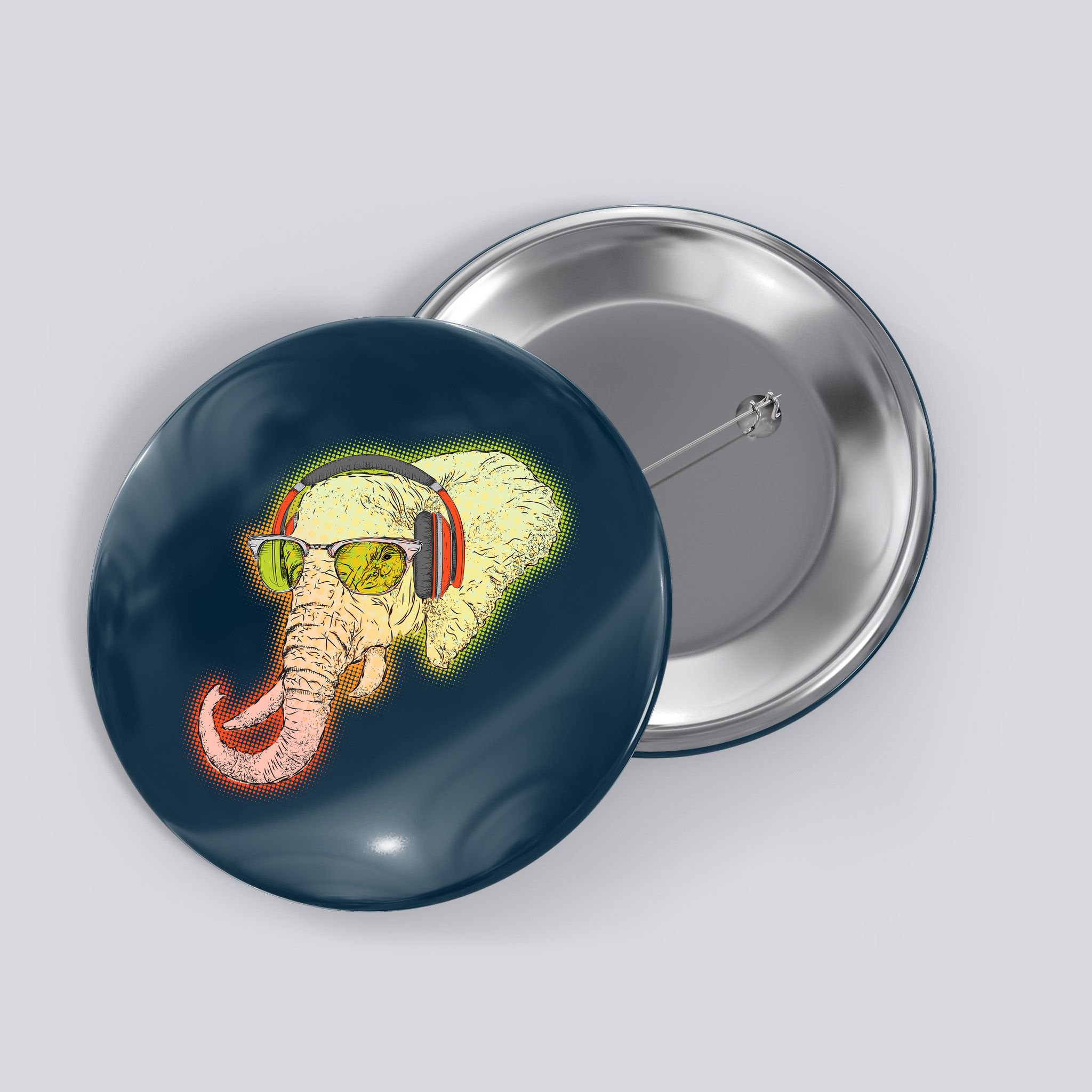 DJ Elephant Button