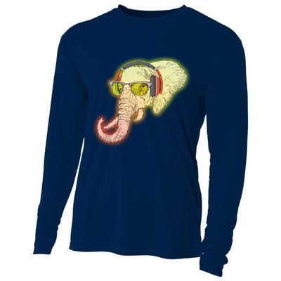 DJ Elephant Cooling Performance Long Sleeve Crew
