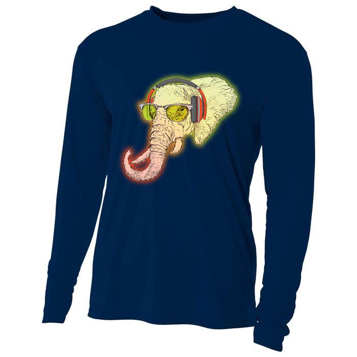 DJ Elephant Cooling Performance Long Sleeve Crew