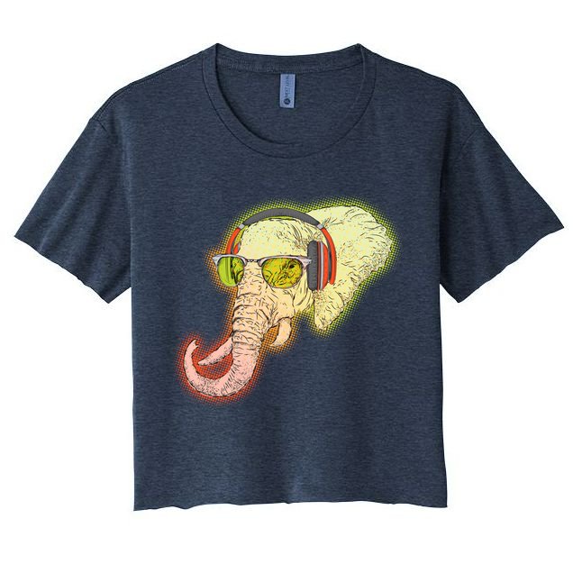 DJ Elephant Crop Top