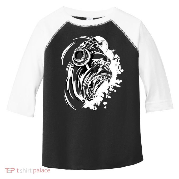 DJ Gorilla Toddler Fine Jersey T-Shirt