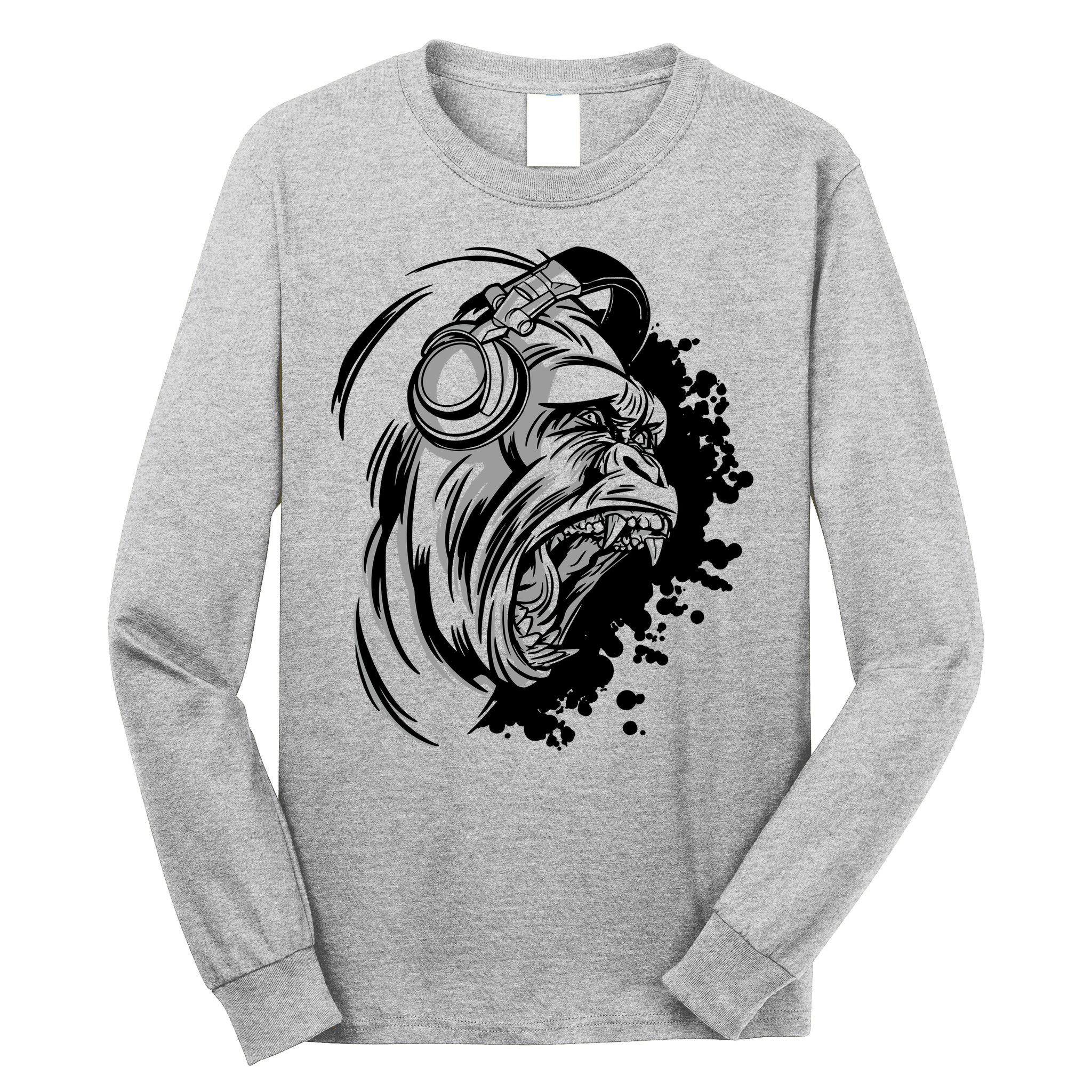 DJ Gorilla Long Sleeve Shirt