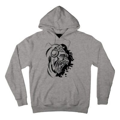 DJ Gorilla Tall Hoodie