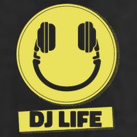Dj Life Smiley Face 11oz C Handle Ceramic Mug