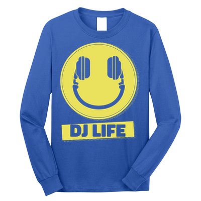Dj Life Smiley Face Long Sleeve Shirt