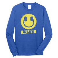 Dj Life Smiley Face Long Sleeve Shirt