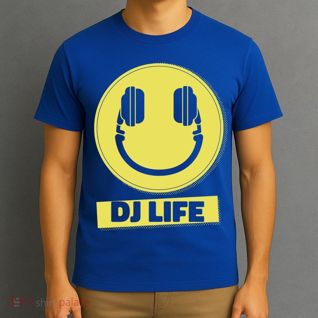 Dj Life Smiley Face T-Shirt