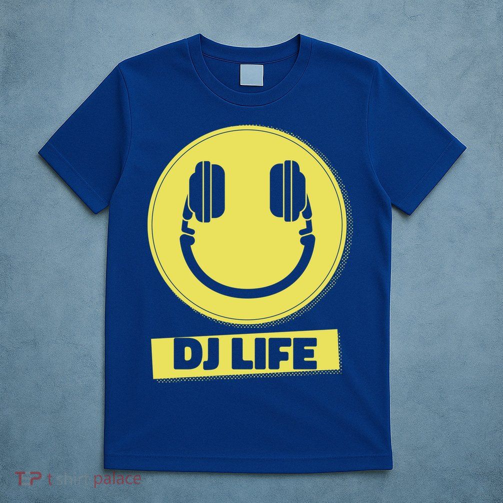 Dj Life Smiley Face T-Shirt