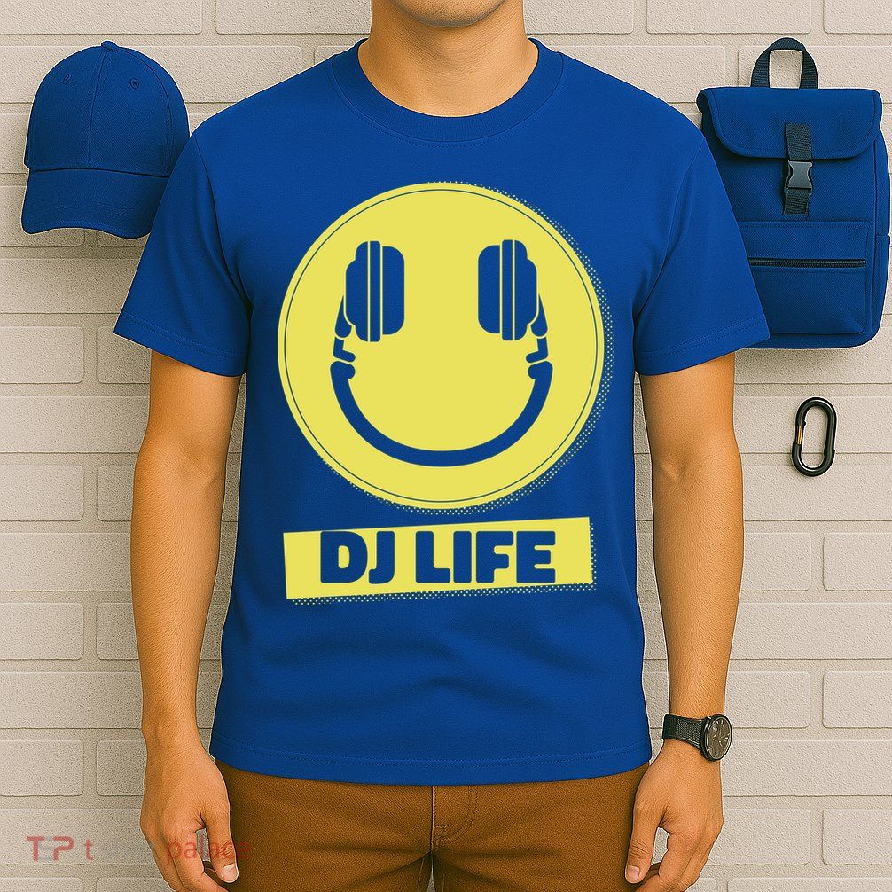 Dj Life Smiley Face T-Shirt