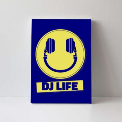 Dj Life Smiley Face Canvas