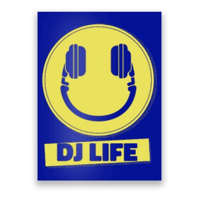 Dj Life Smiley Face Poster