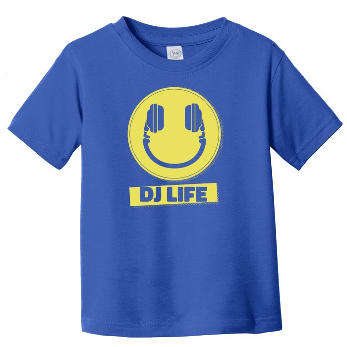 Dj Life Smiley Face Toddler T-Shirt