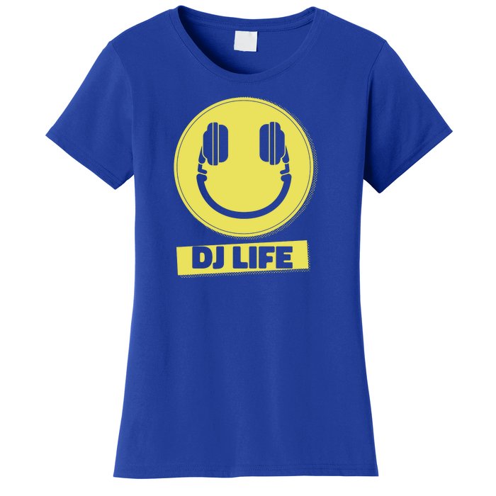 Dj Life Smiley Face Women's T-Shirt