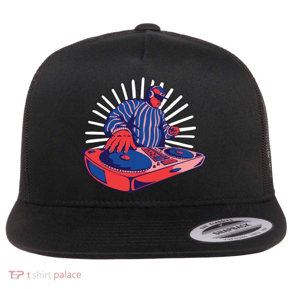 DJ Mixer Flatbill Hat