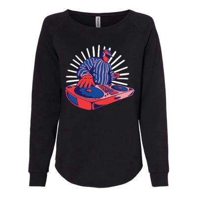 DJ Mixer Womens California Wash Sweatshirt