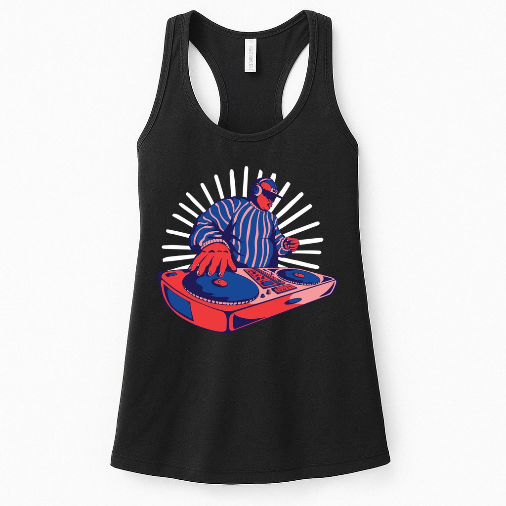 DJ Mixer Womens Tank Top