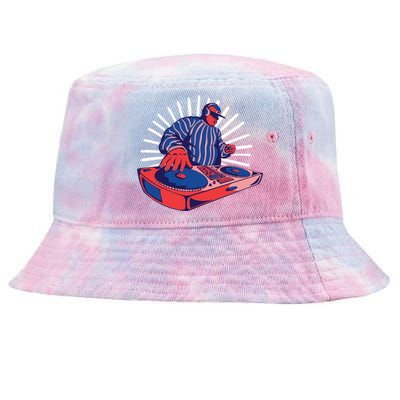 DJ Mixer Tie-Dyed Bucket Hat