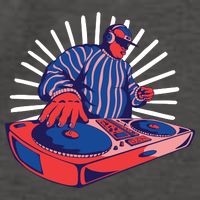 DJ Mixer Vector Backpack