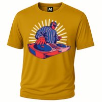DJ Mixer Cooling Performance Crew T-Shirt