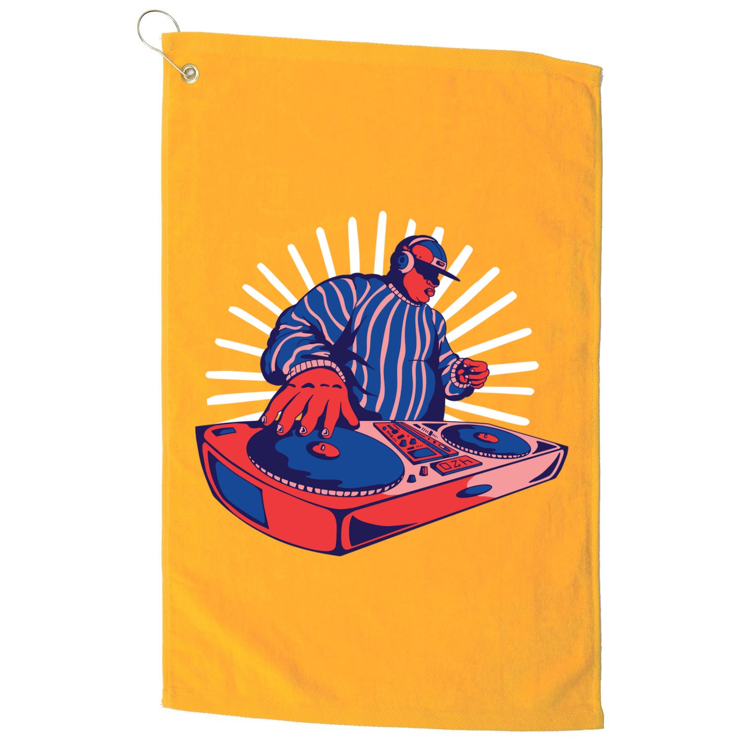 DJ Mixer Golf Towel
