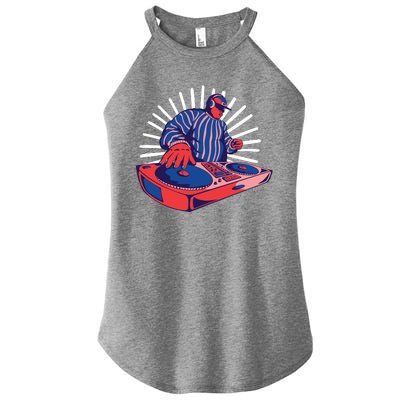 DJ Mixer Women's Perfect Tri Rocker Tank