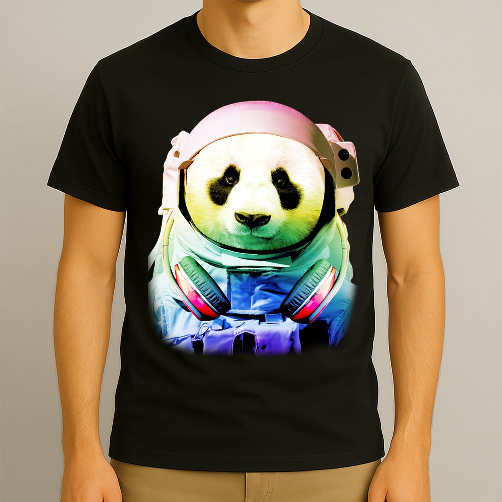 DJ Panda Astronaut T-Shirt