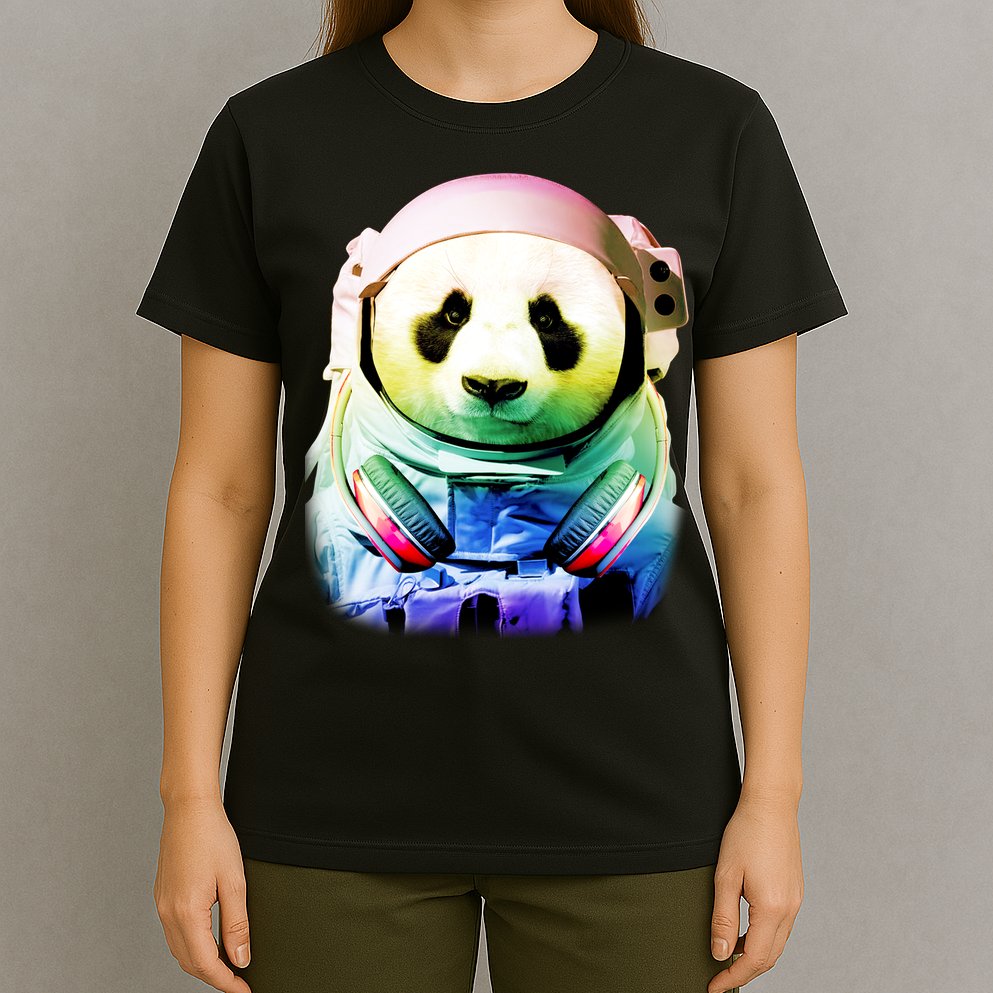 DJ Panda Astronaut T-Shirt
