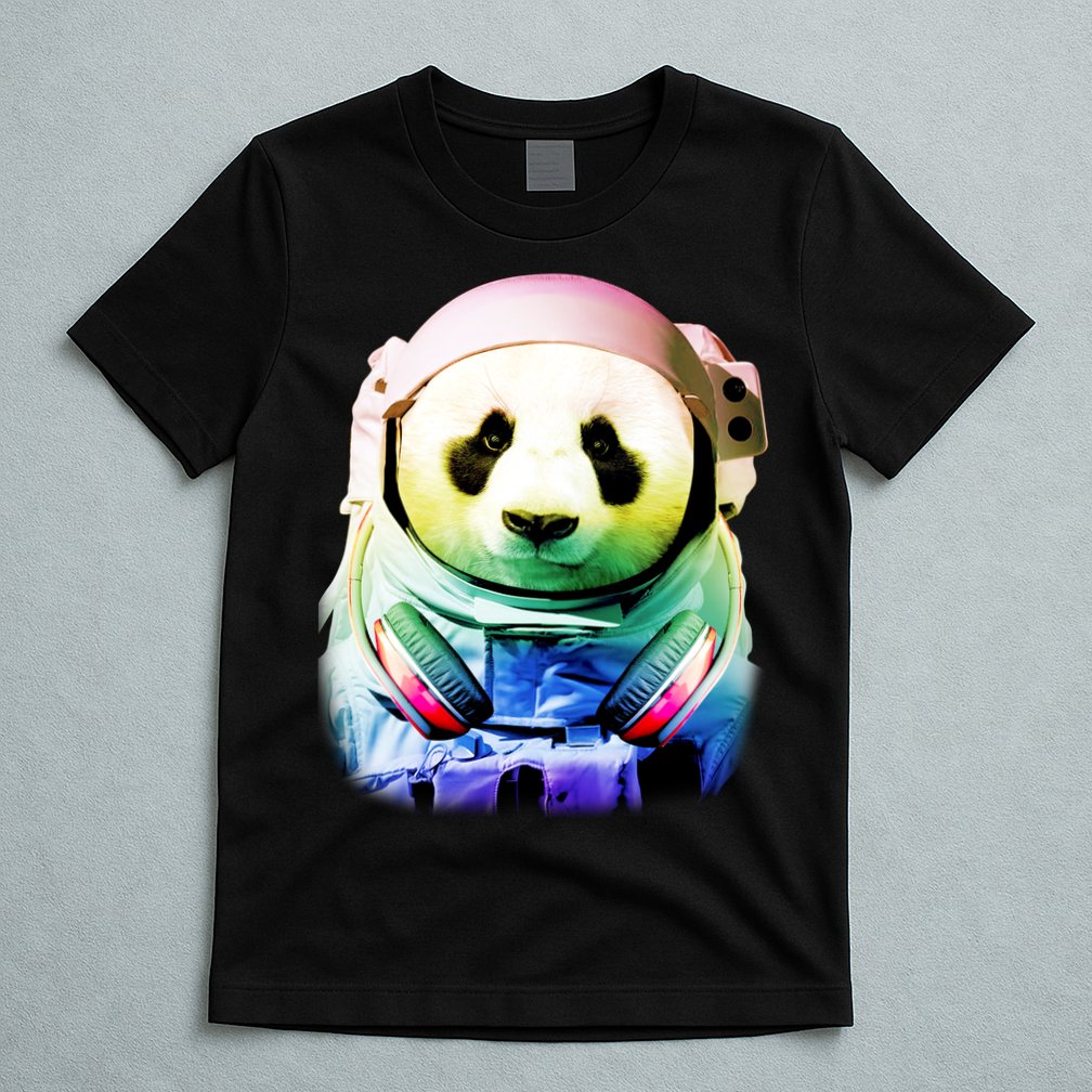DJ Panda Astronaut T-Shirt