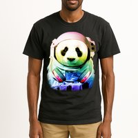 DJ Panda Astronaut Tall T-Shirt