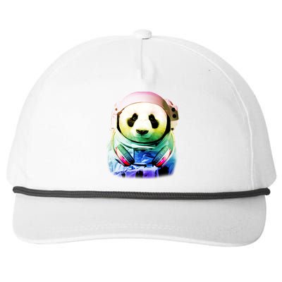 DJ Panda Astronaut Snapback Five-Panel Rope Hat