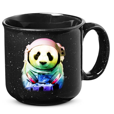 DJ Panda Astronaut 15oz Campfire Ceramic Mug
