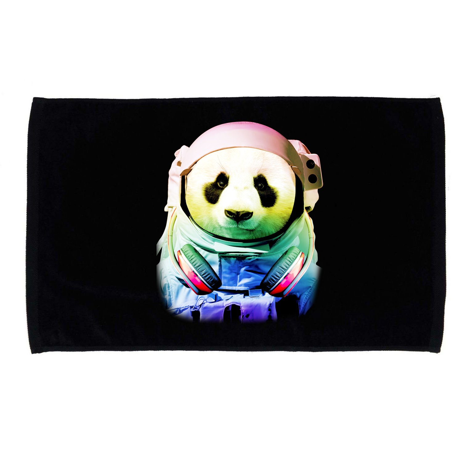 DJ Panda Astronaut Microfiber Hand Towel