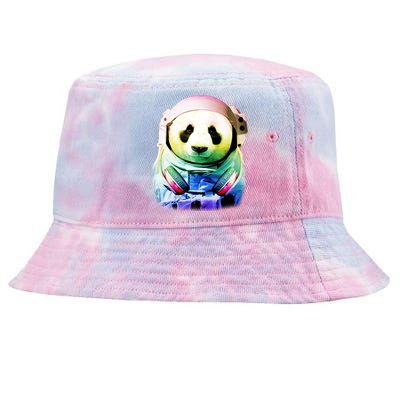 DJ Panda Astronaut Tie-Dyed Bucket Hat