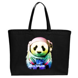 DJ Panda Astronaut Cotton Canvas Jumbo Tote