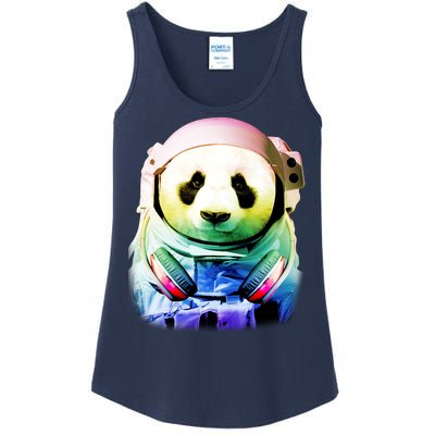 DJ Panda Astronaut Ladies Essential Tank