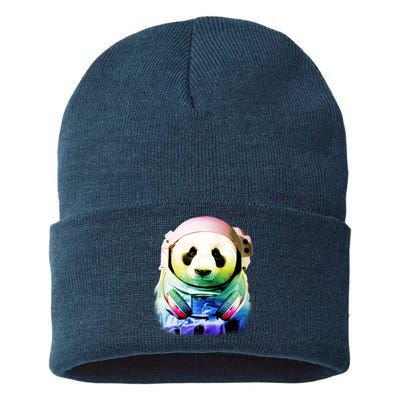 DJ Panda Astronaut Sustainable Knit Beanie