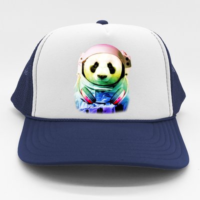 DJ Panda Astronaut Trucker Hat