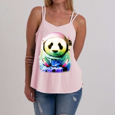 DJ Panda Astronaut Women's Strappy Tank