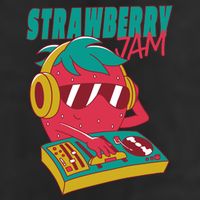 DJ Strawberry Jam Cool Comfort Performance Bucket Hat