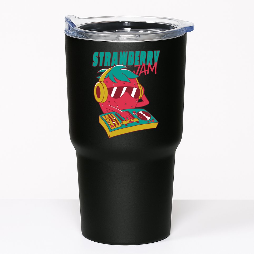 DJ Strawberry Jam Tumbler