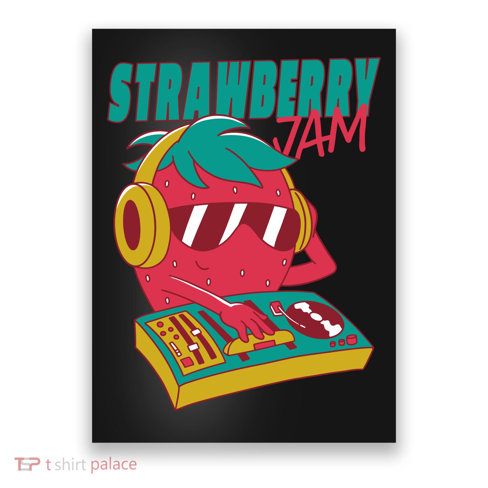 DJ Strawberry Jam Poster